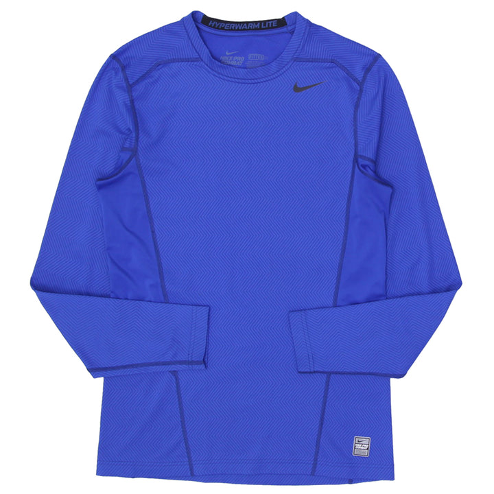 Mens Nike Pro Combat Fitted Long Sleeve T-Shirt