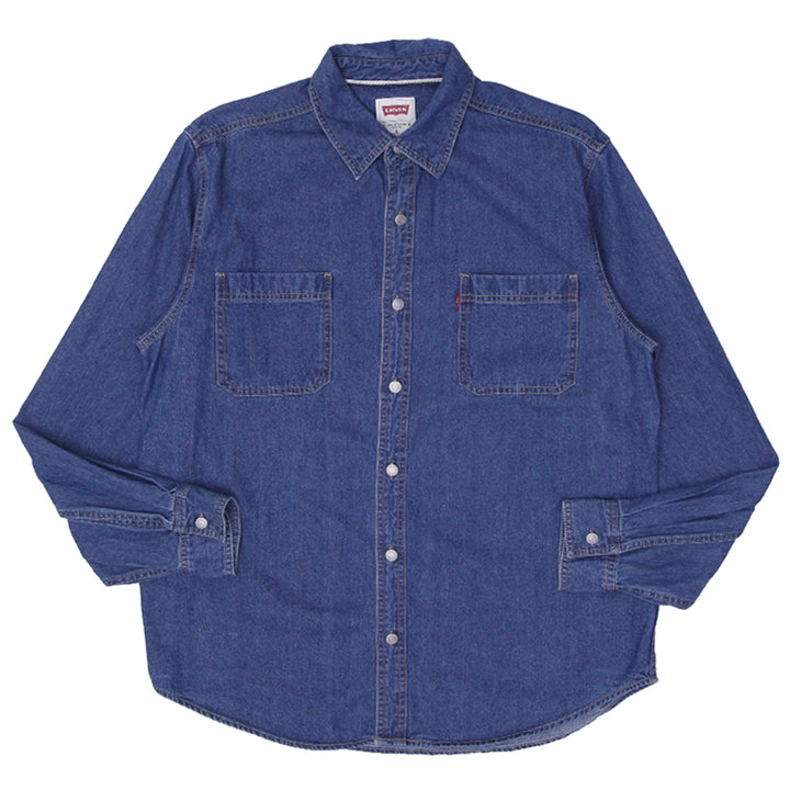 Mens Levi Strauss Regular Fit Denim Shirt - Fashion Rerun Vintage Migration_Shirt