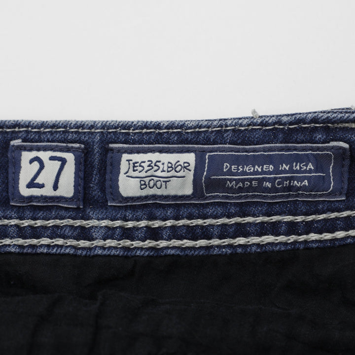 Y2K Ladies Rhinestone Embellished Bootcut Jeans Size 27 | Migration_Jeans & Pants - Detail View | Fashion Rerun