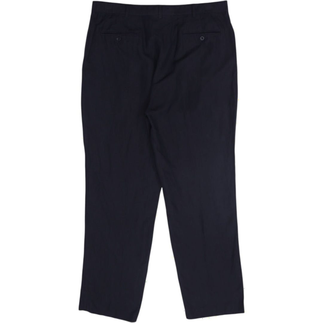 Mens Polo Ralph Lauren Linen Silk Blend Straight Trousers Pants Size 36/32