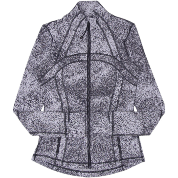 Ladies Lululemon Full Zip Athletic Stretch Jacket Size 8