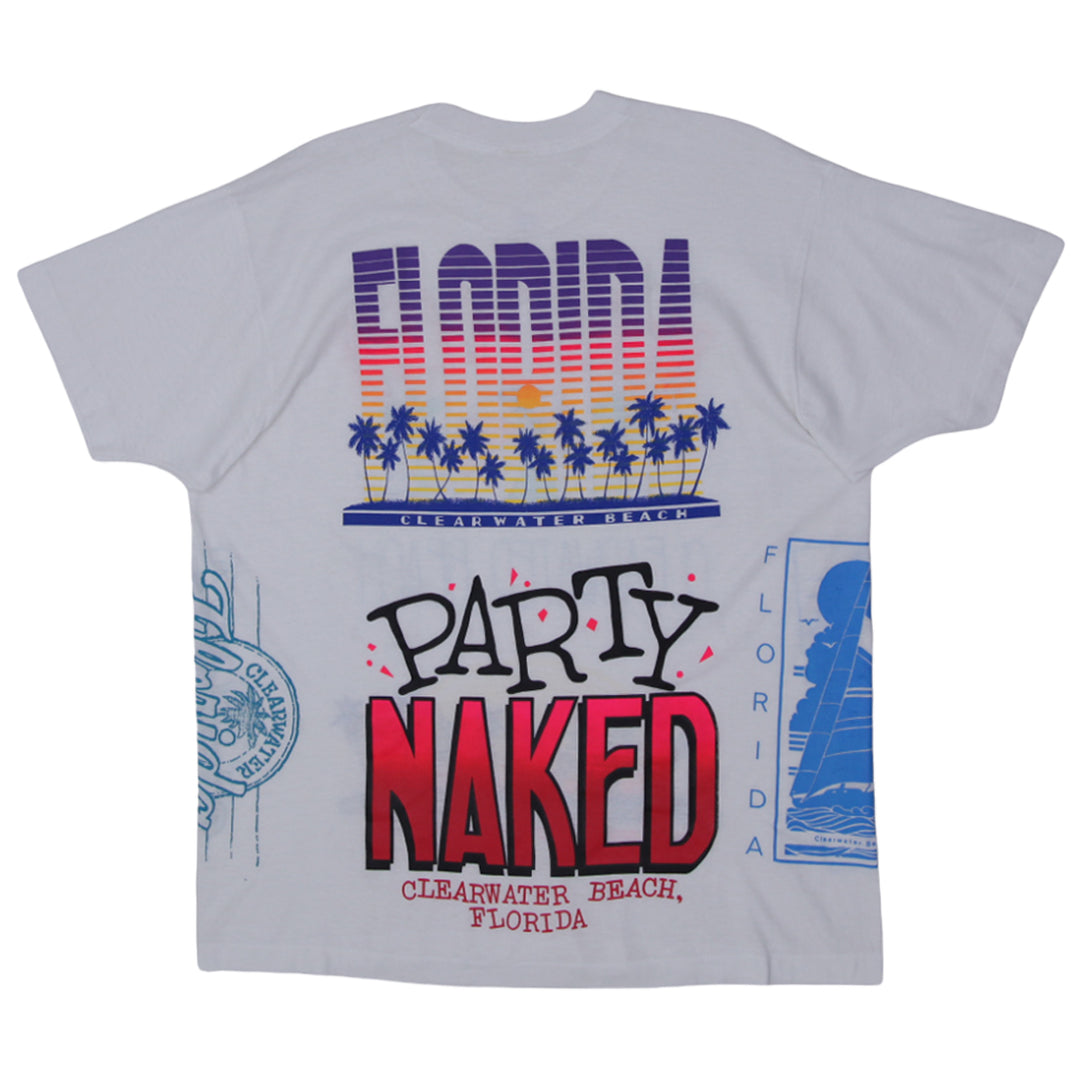 Vintage Clearwater Beach Florida T-Shirt Single Stitch XL