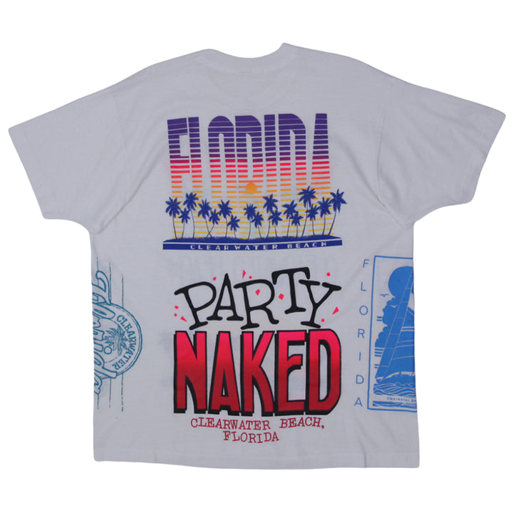 Vintage Clearwater Beach Florida T-Shirt Single Stitch XL