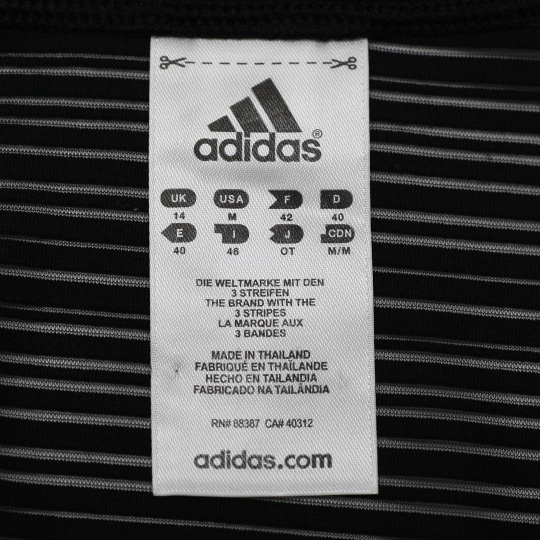 Ladies Adidas Climalite T-Shirt Black Moisture Wicking Activewear Size M