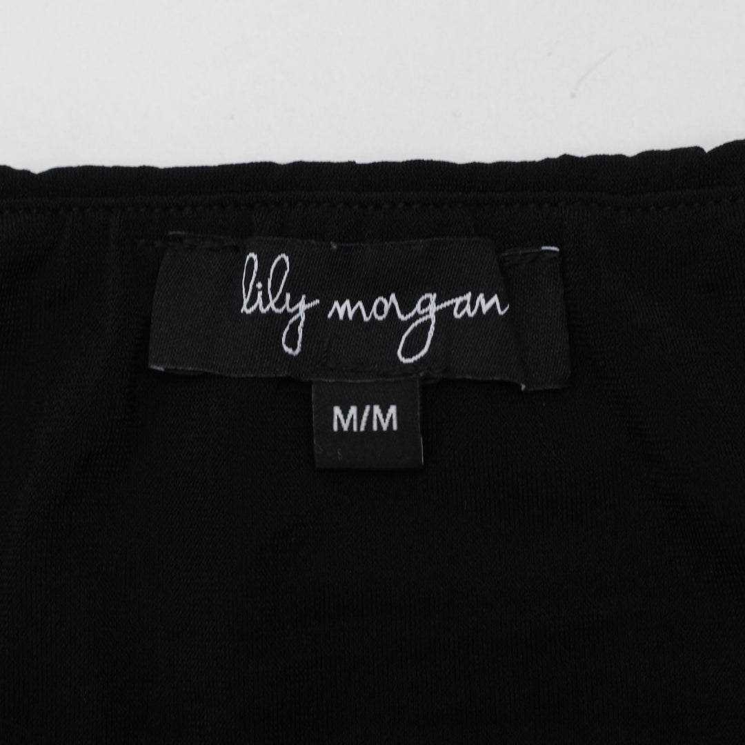 Y2K Ladies Lily Morgan Halter Top Black Elegant Sleeveless