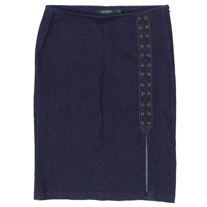 Ladies Ralph Lauren Denim Midi Skirt