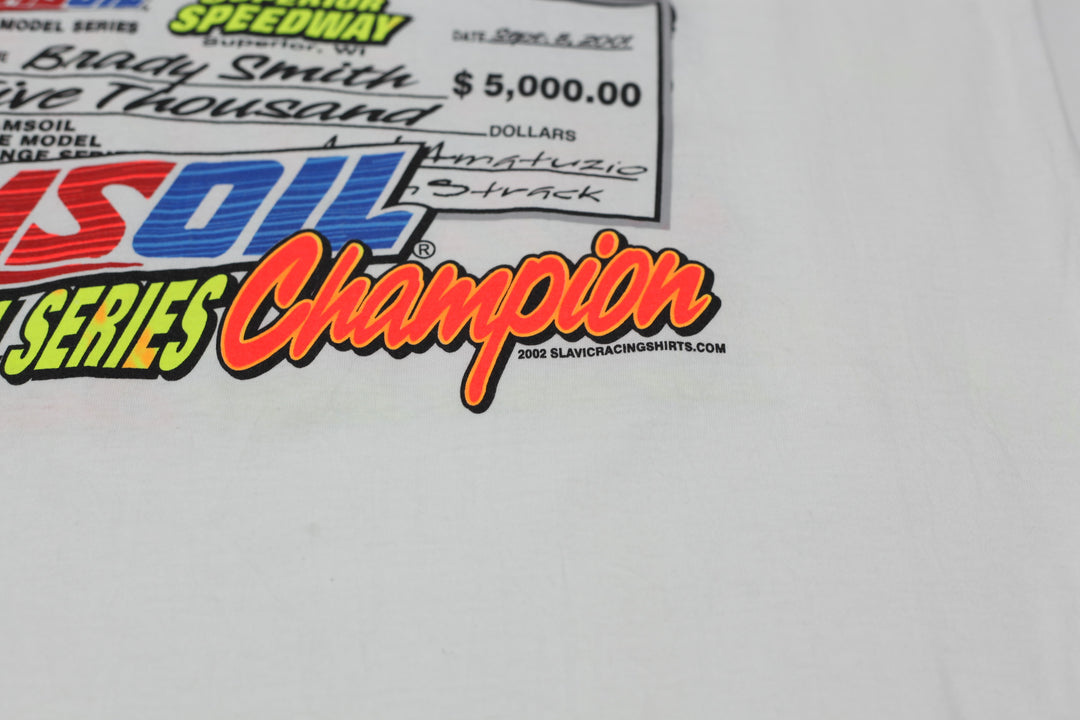 2002 Vintage Brady Smith Late Model Series Champion T-Shirt