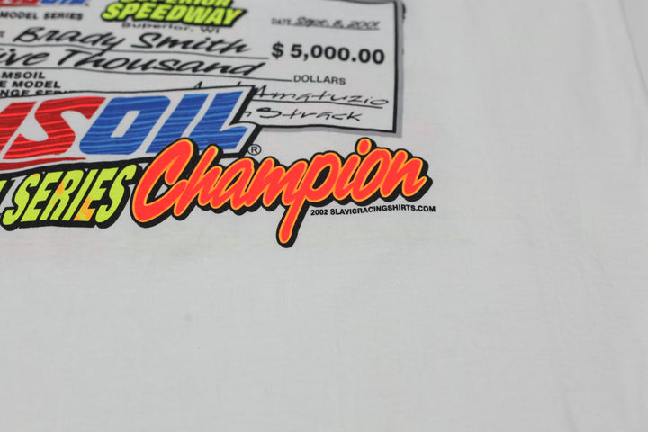 2002 Vintage Brady Smith Late Model Series Champion T-Shirt