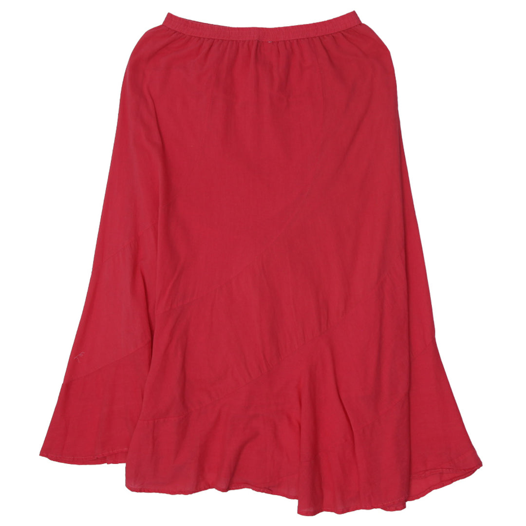 Y2K Ladies Embroidered Floral Long Skirt