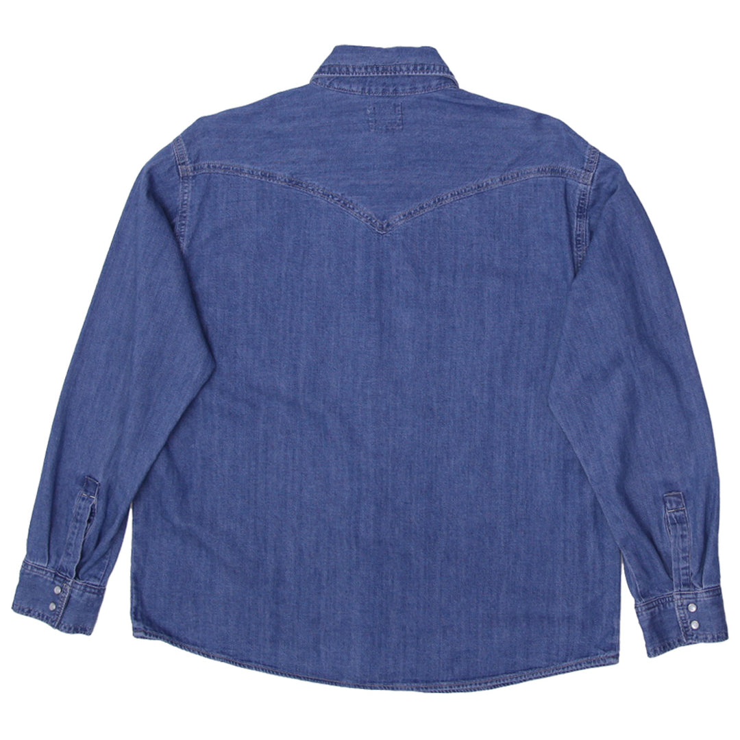 Ladies Levi Strauss & Co. Snap Button Denim Shirt