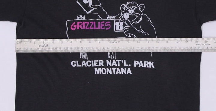 Vintage Grizzlies Tourist Glacier National Park Montana Made In USA T-Shirt L | Migration_T-Shirts - View 8 | Fashion Rerun