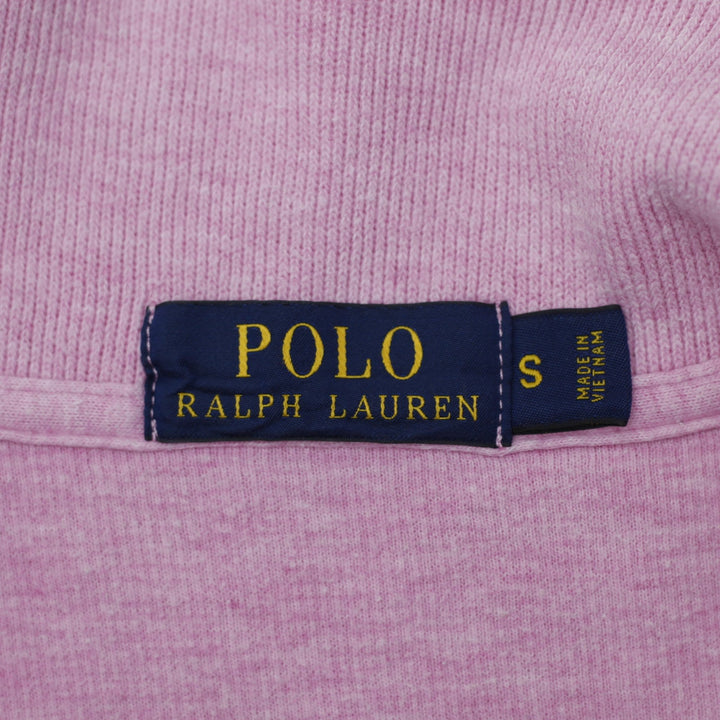 Mens Polo Ralph Lauren Quarter Zip Pink Sweater S | Migration_Jumper & Knitwear RL Collection - Back View | Fashion Rerun