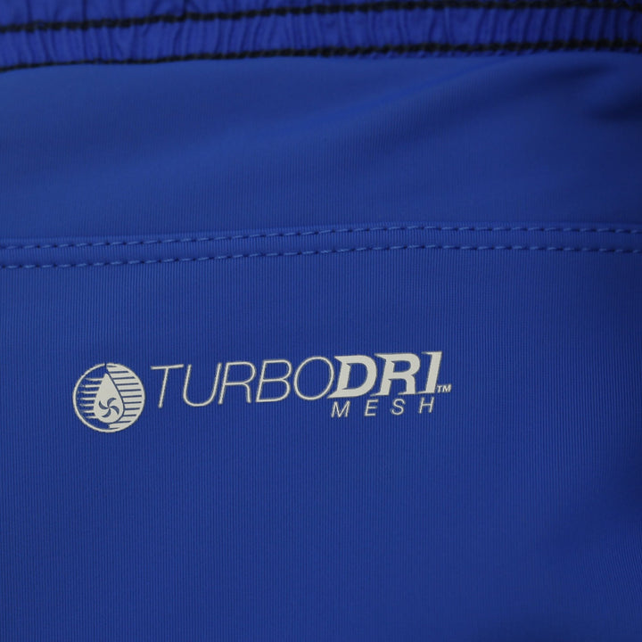 Mens Speedo FIT TurboDri Swim Shorts Navy & Cobalt Blue Compression Liner Small