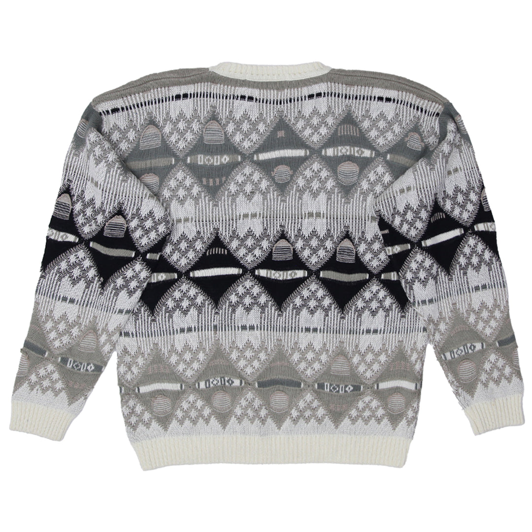 Vintage Protégé Collection 3D Knit Sweater - Fashion Rerun Vintage Migration_Sweaters