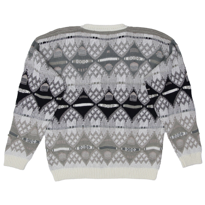 Vintage Protégé Collection 3D Knit Sweater - Fashion Rerun Vintage Migration_Sweaters