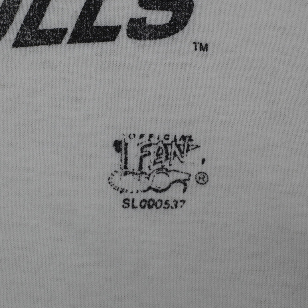 Vintage 1993 Chicago Bulls NBA World Championship White Single Stitch T-Shirt L Made In USA | Migration_T-Shi | Fashion Rerun