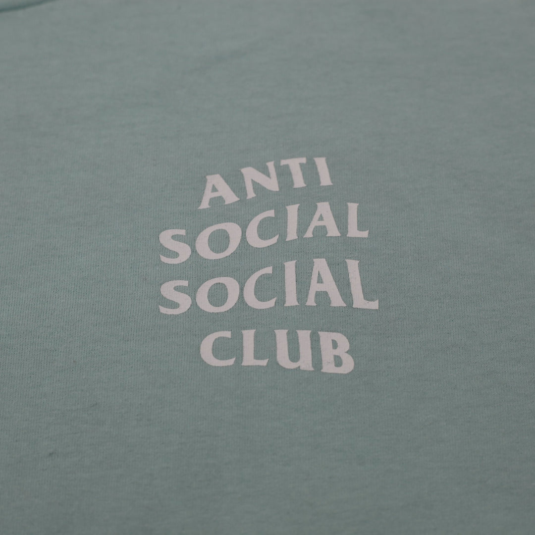 Mens ASSC x Neighborhood Turbo Made In USA Mint Green T-Shirt Size M