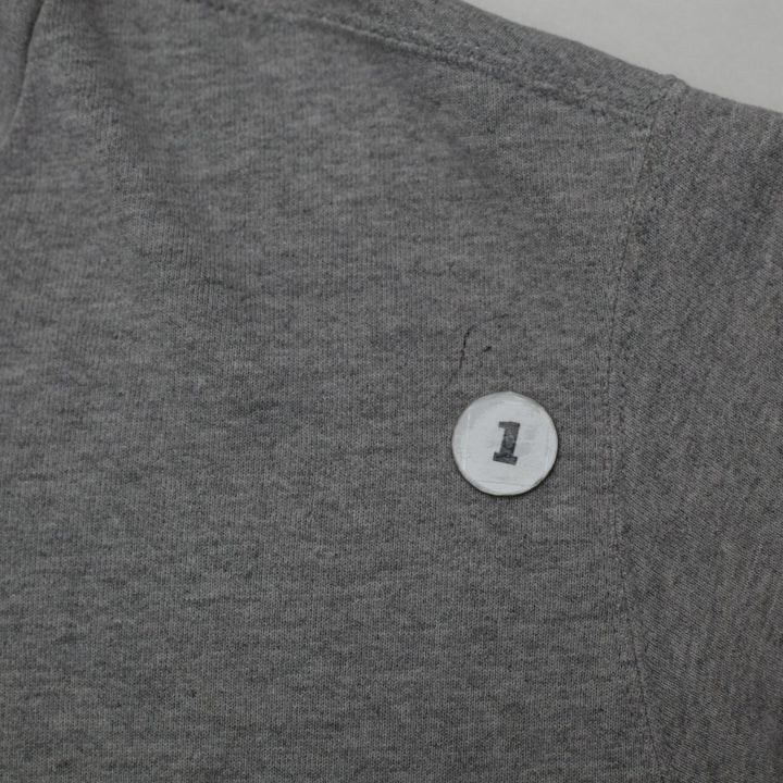 Vintage Nike Embroidered Center Swoosh Logo Gray Pullover Hoodie M | Migration_Hoodies - Alternate View | Fashion Rerun