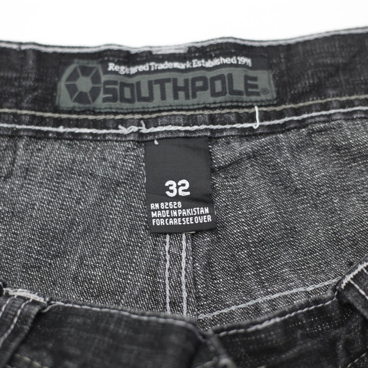 Y2K Mens Southpole 4180 Casual Style Denim Shorts Size 32
