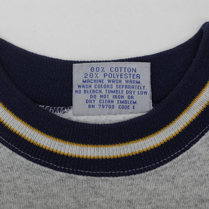 Vintage 90s Michigan Wolverines Crewneck Sweatshirt Size M