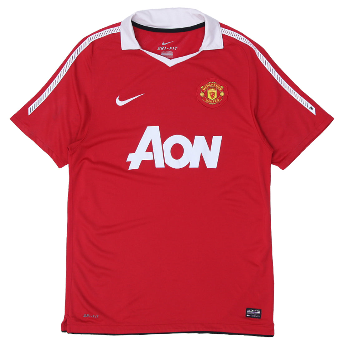 Shop Mens Nike 2010-2011 Manchester United Home Football Jersey