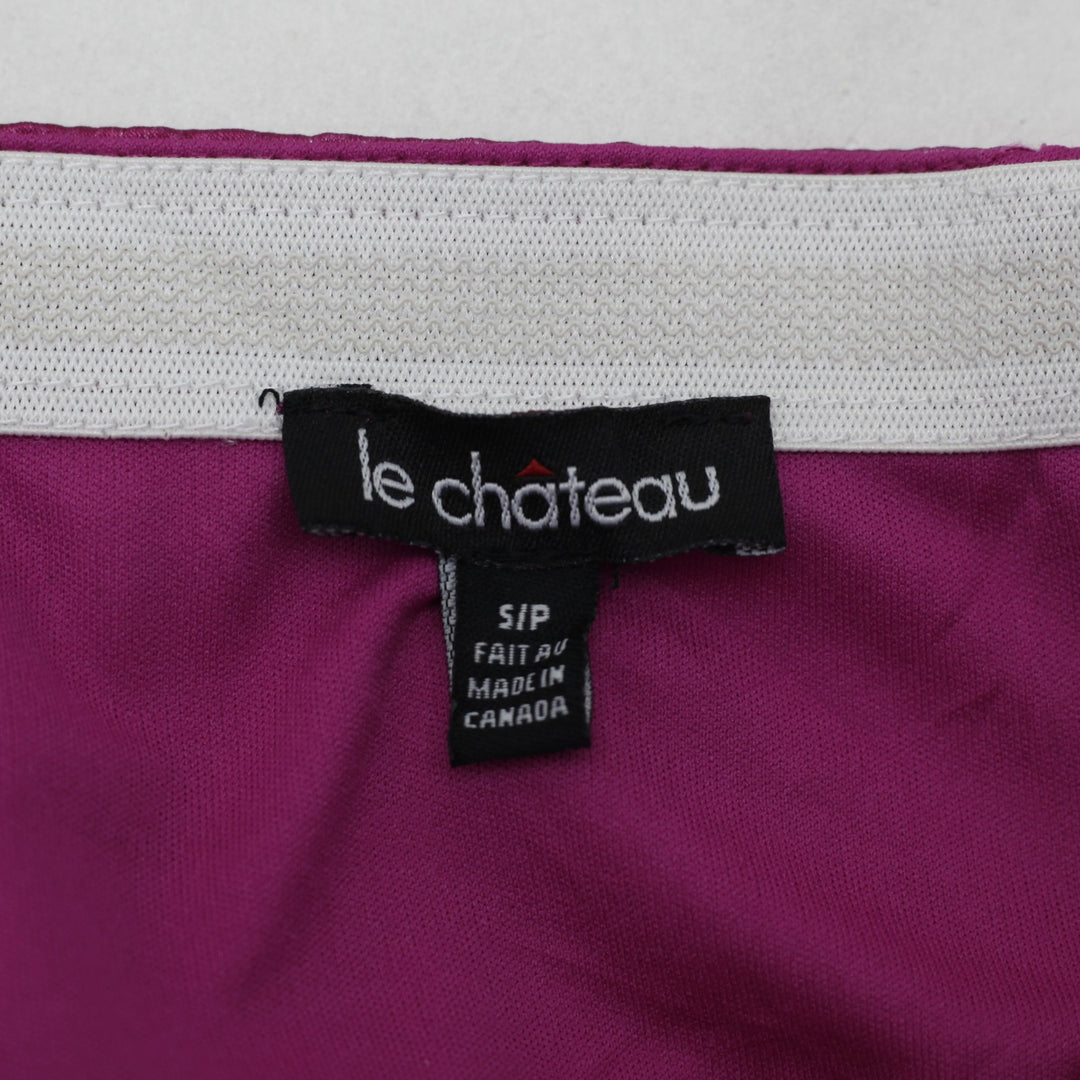 Y2K Ladies Le Chateau Tie Back Halter Top Pink Size S | Migration_Y2K Tops - Back View | Fashion Rerun