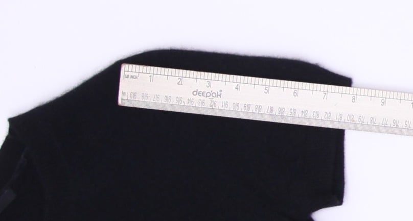 Y2K Ladies Quince Cashmere Short Sleeve Top Size M