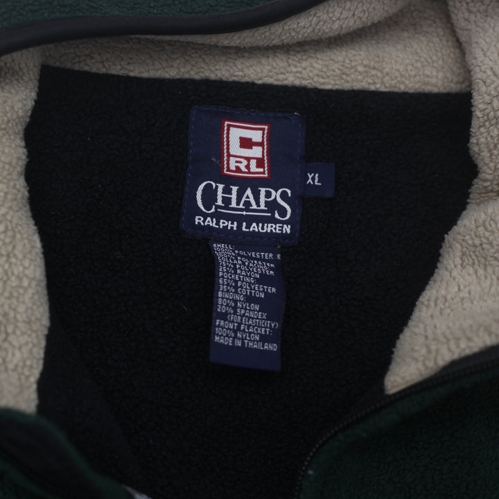 Vintage Chaps Ralph Lauren Full zip Fleece Jacket Size XL - Fashion Rerun Vintage Migration_Sweaters