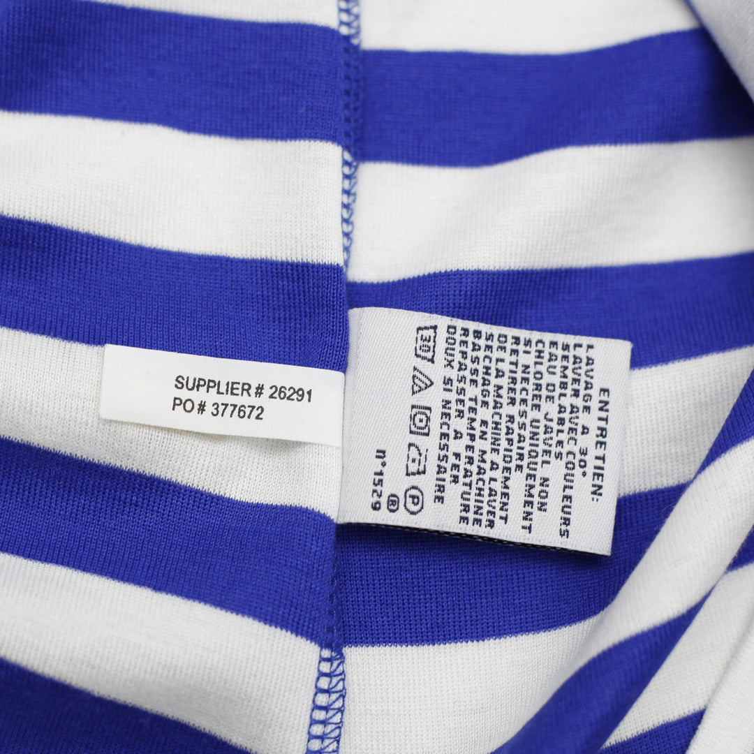 Ladies Ralph Lauren Golf Striped Big Pony T-Shirt Tailored Fit Size S