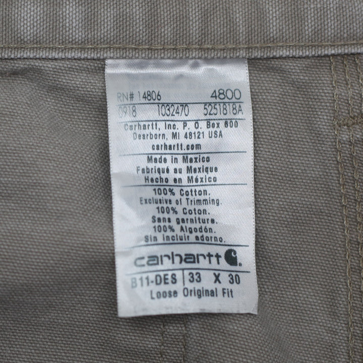 Mens B11-DES Original Fit Carhartt Work Pants - Fashion Rerun Vintage Migration_Pants