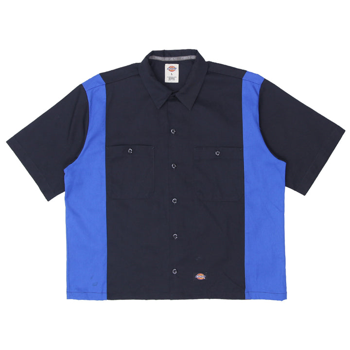 Mens Dickies Customized Crop Work Shirt - Fashion Rerun Vintage Migration_Shirt