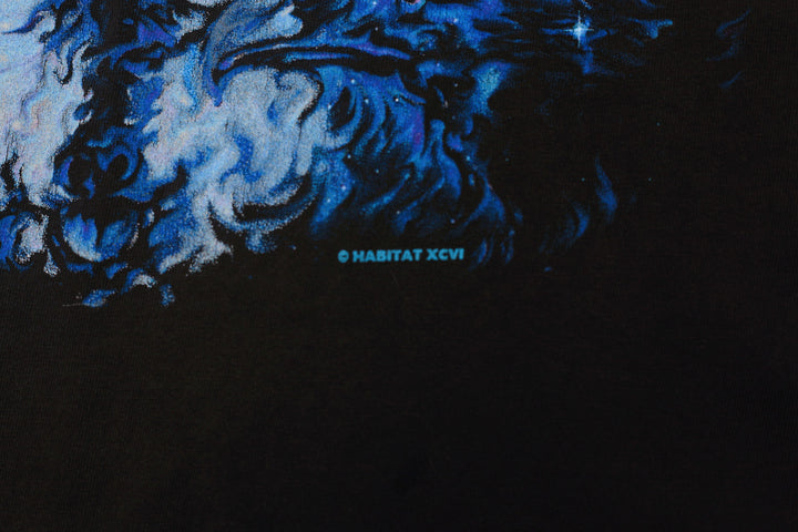 Vintage Habitat Canoe Wolf Eagle T-Shirt Made in USA H.L Miller L