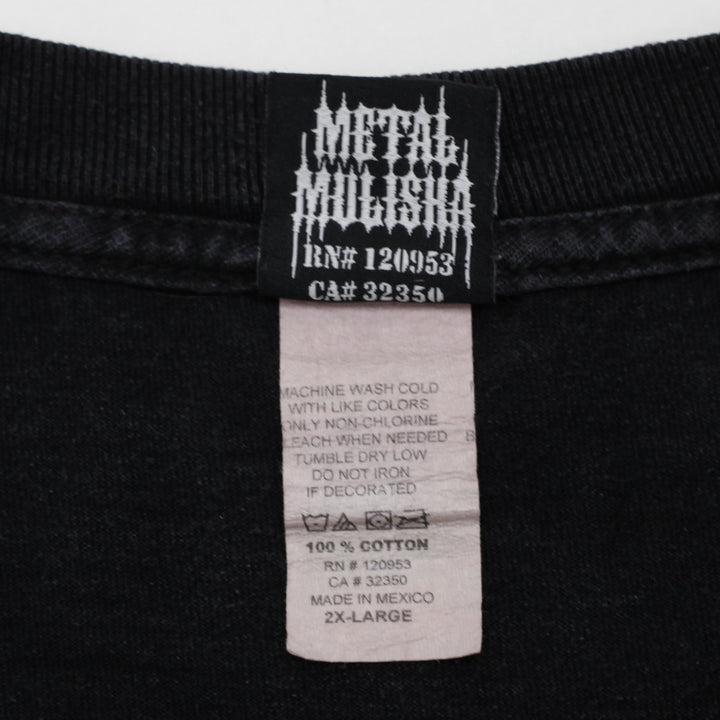 Y2K Mens Metal Mulisha Black Real Tree Camo Logo Graphic T-Shirt Size 2XL