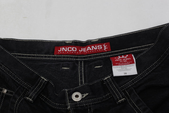 Y2K Mens JNCO Jeans Denim Jorts Shorts