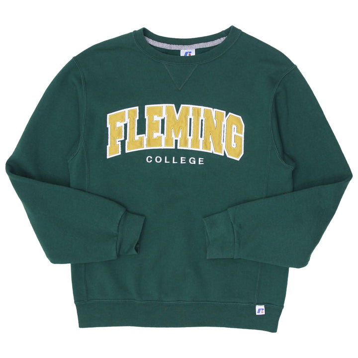 Mens Russell Athletic Fleming College Green Sweatshirt