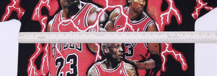 Mens Chicago Bulls 6 Time Champions NBA Boot Leg Lightning T-Shirt Size 2XL | Migration_T-Shirts - View 8 | Fashion Rerun