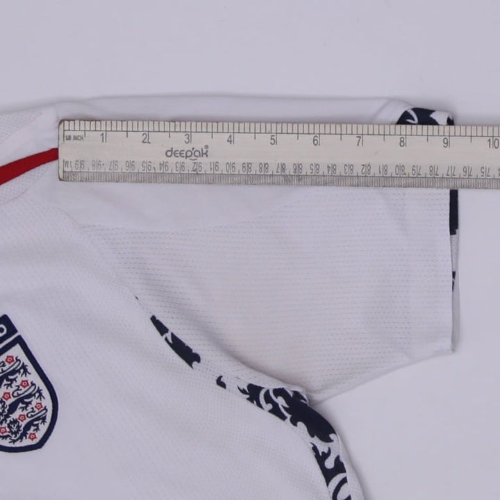 Ladies England Umbro 2007 2009 Home Football Shirt Beckham 7 XL US 14 EUR 42