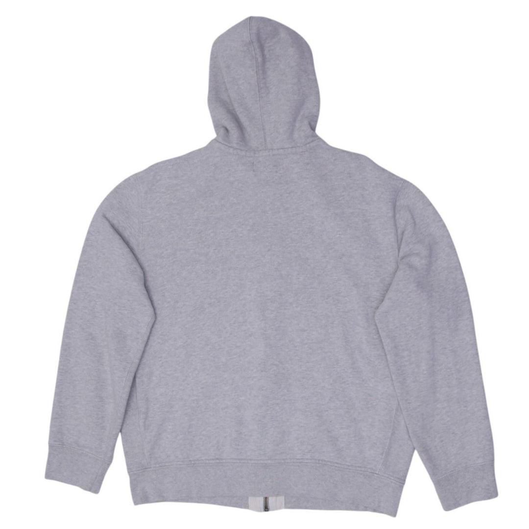 Mens Ralph Lauren Hoodie Gray Full Zip Embroidered Logo