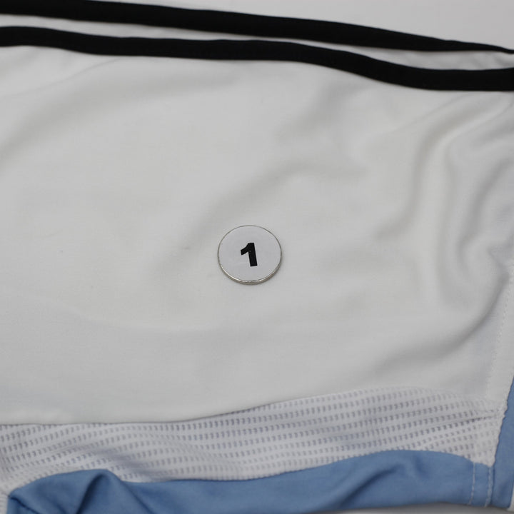 Vintage Mens Adidas Argentina 2006 World Cup Home Football Messi #18 Jersey