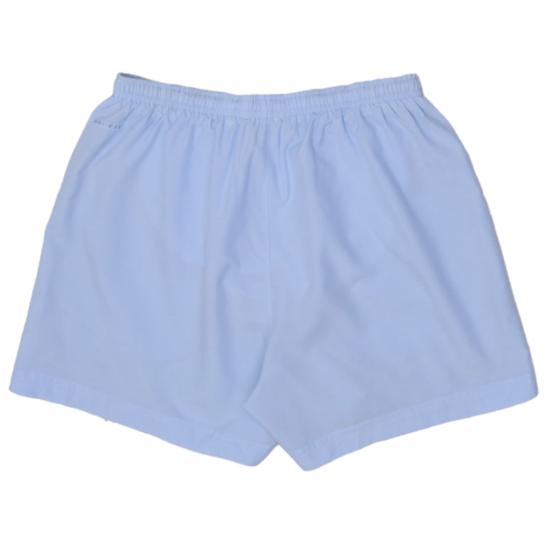 Mens Nike Embroidered Logo Blue Sport Shorts