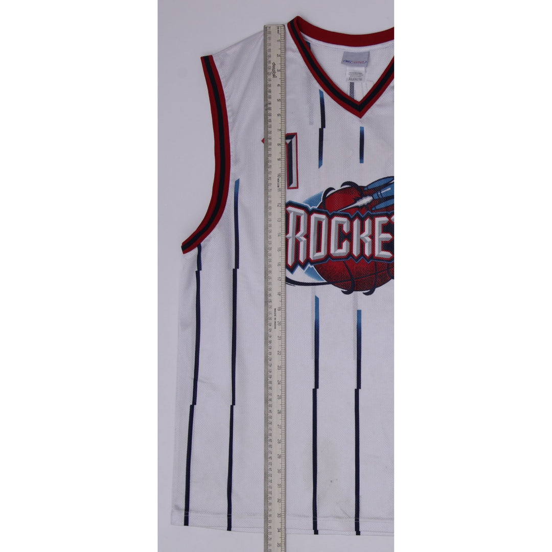Vintage 2002 Reebok Yao Ming Rookie Era Houston Rockets Jersey Size XL