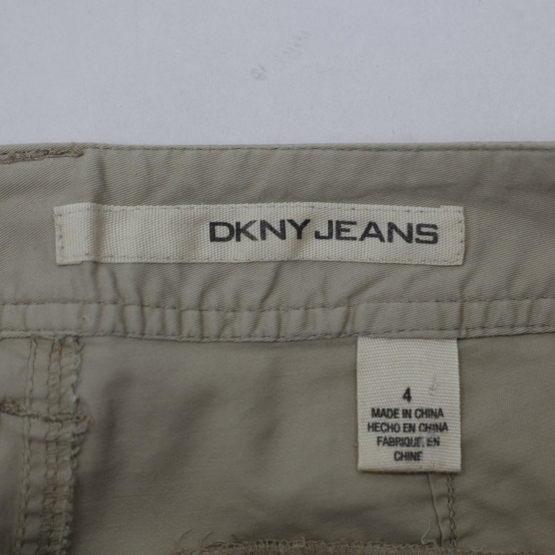Y2K Ladies Roll Tab Utility Cargo Pants Size 4