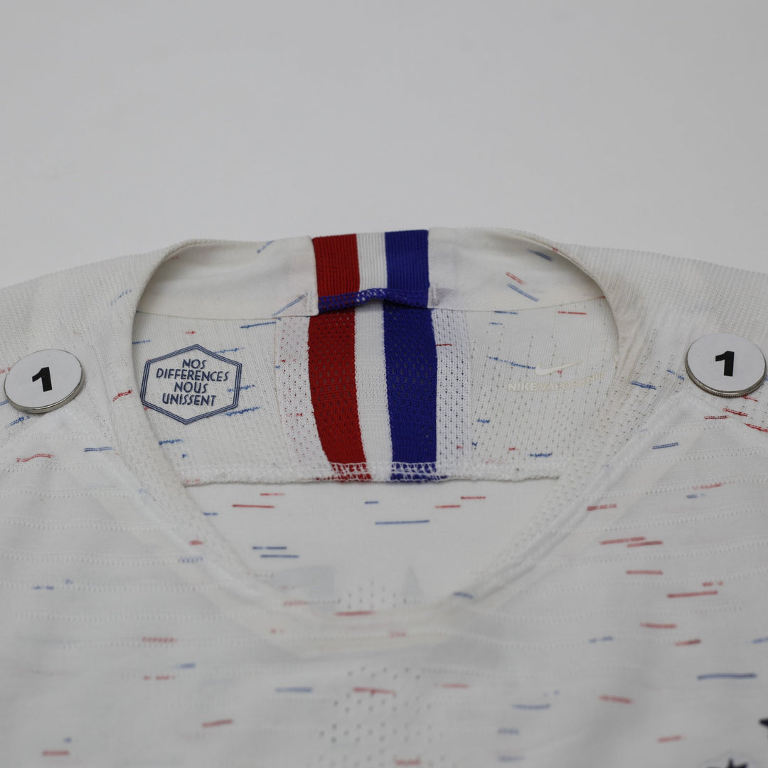 Mens Nike Soccer Jersey White 2018 Graphic FFF Team