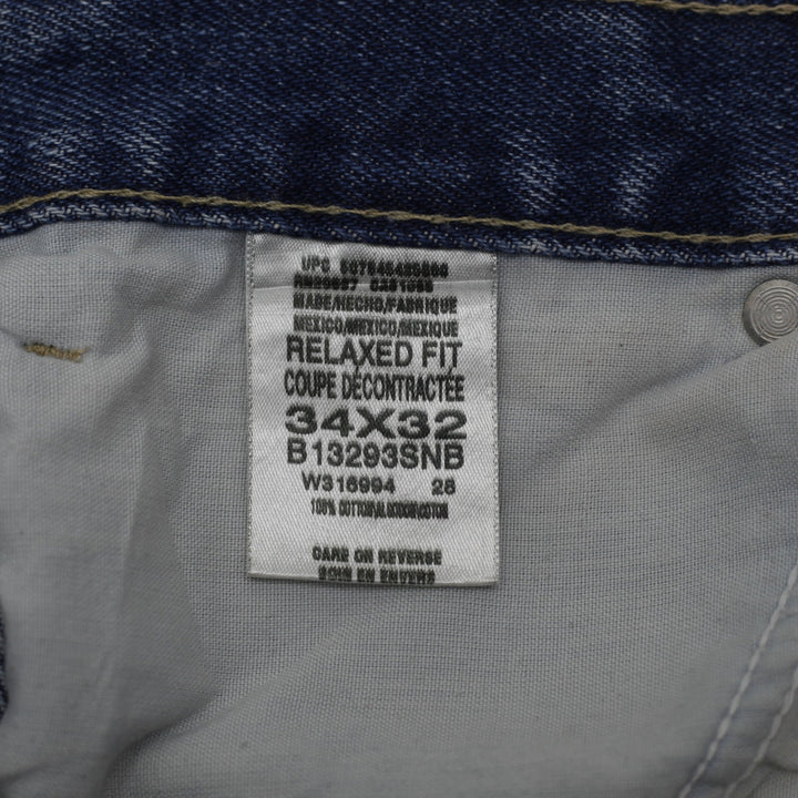 Mens Dickies B13293SNB Relaxed Fit Denim Jeans Size 34x32 | Migration_Jeans - Back View | Fashion Rerun