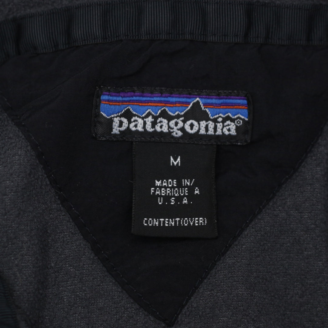 Vintage Patagonia Snap T Fleece Pullover Gray Size Medium - Fashion Rerun Vintage Migration_Sweaters