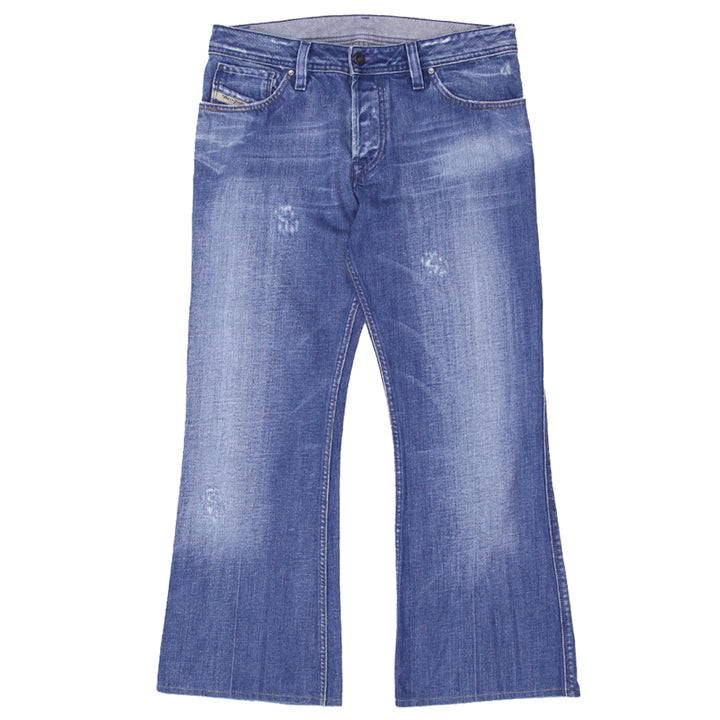 Mens Diesel Industry Button Fly Straight Jeans - Fashion Rerun Vintage Migration_Pants