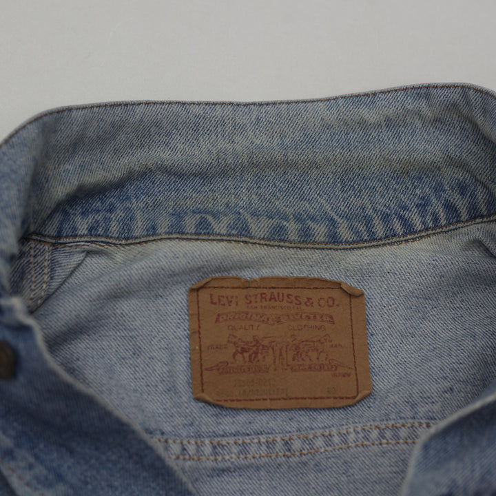Vintage Levi Strauss 75503-0212 Orange Tab Denim Jacket - Fashion Rerun Vintage Migration_Jacket