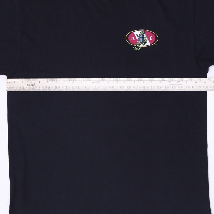Vintage 2003 Amphibious Outfitters Moray Eel T-Shirt XL Black Scuba Diving Tee