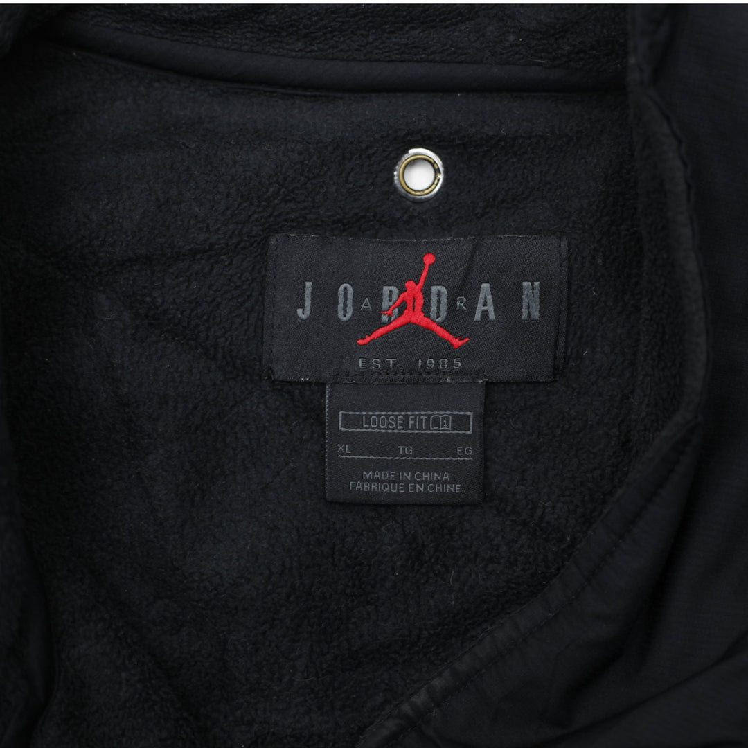 Mens Nike Air Jordan Jump Man Full Zip Black Vest XL