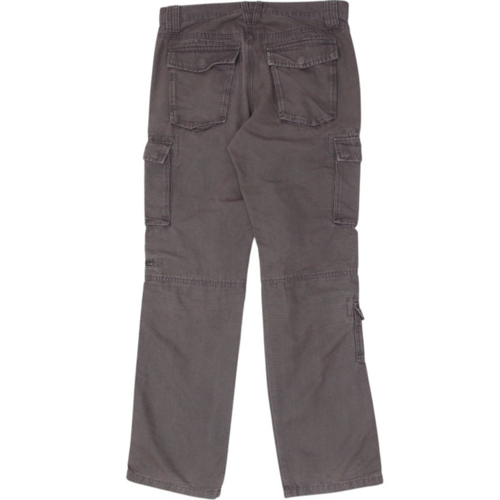 Mens Cargo Pants Olive Green Tactical Utility Pockets